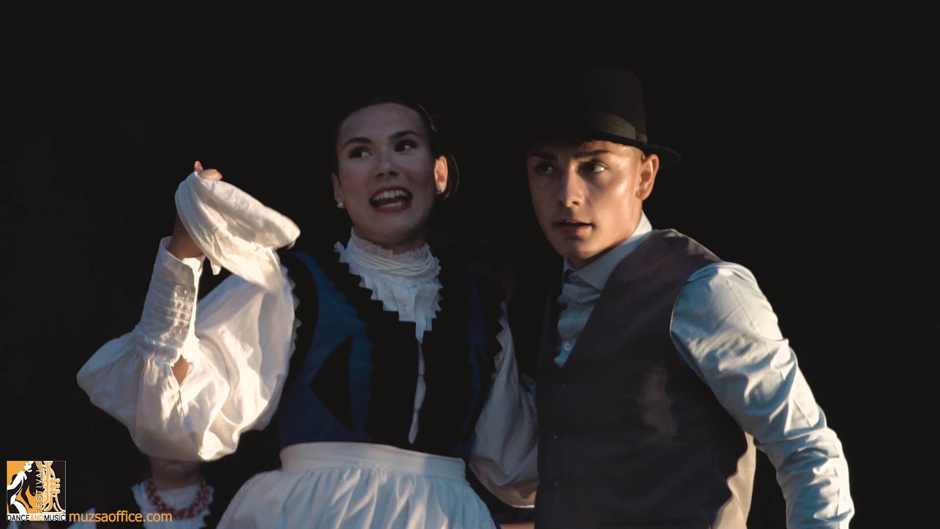 Dynamic stage performance by international music bands and dance groups.