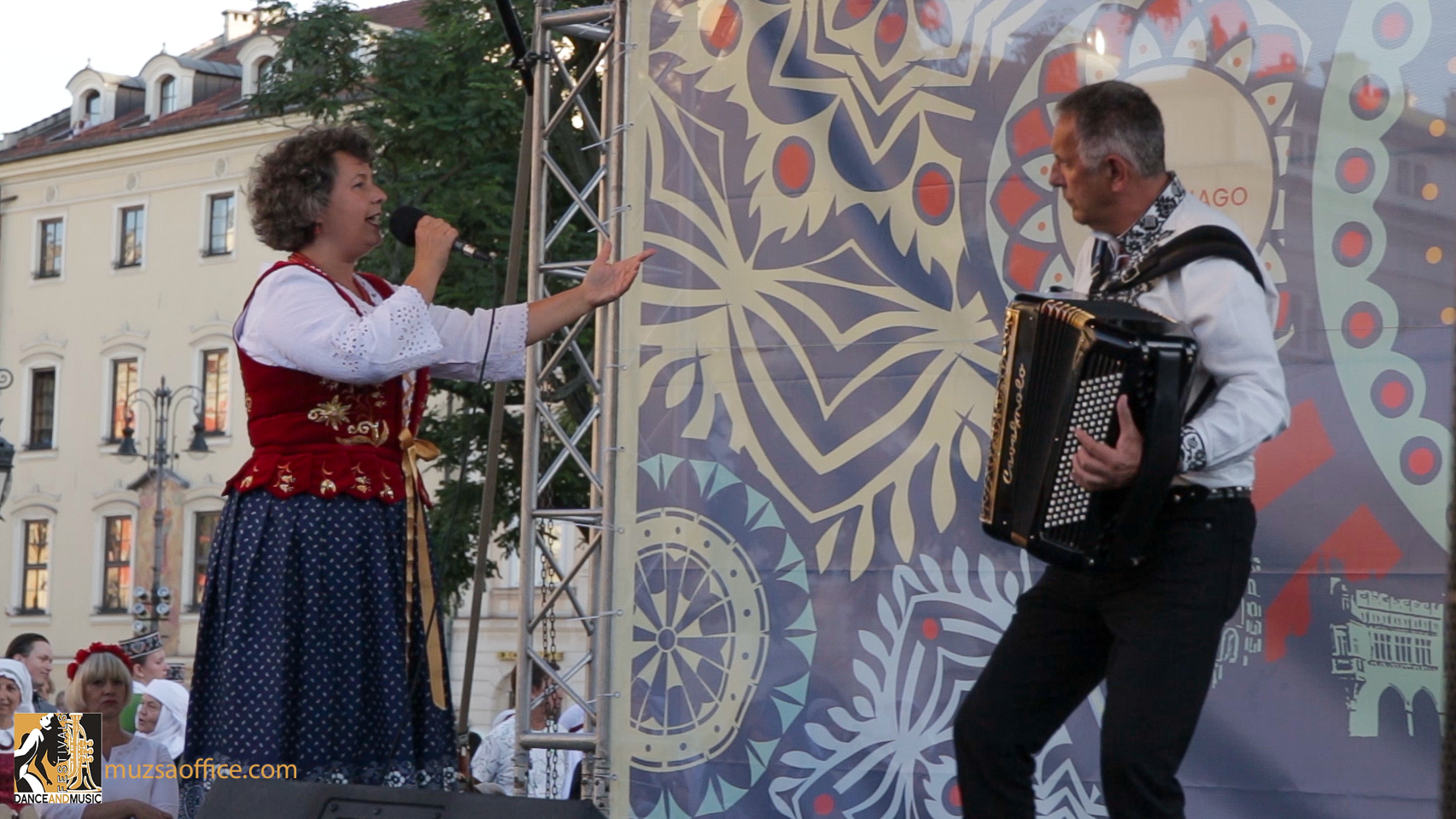 A summer arts festival in Krakow.