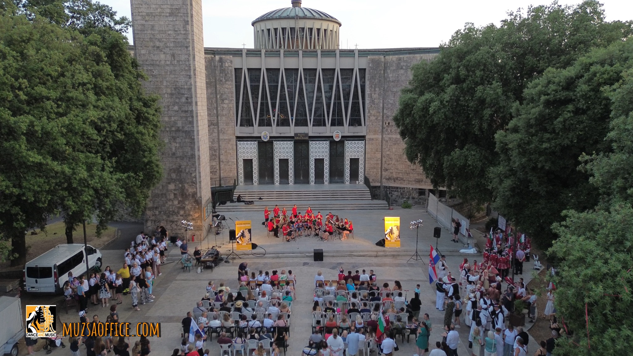 A scenic view of Tuscany.