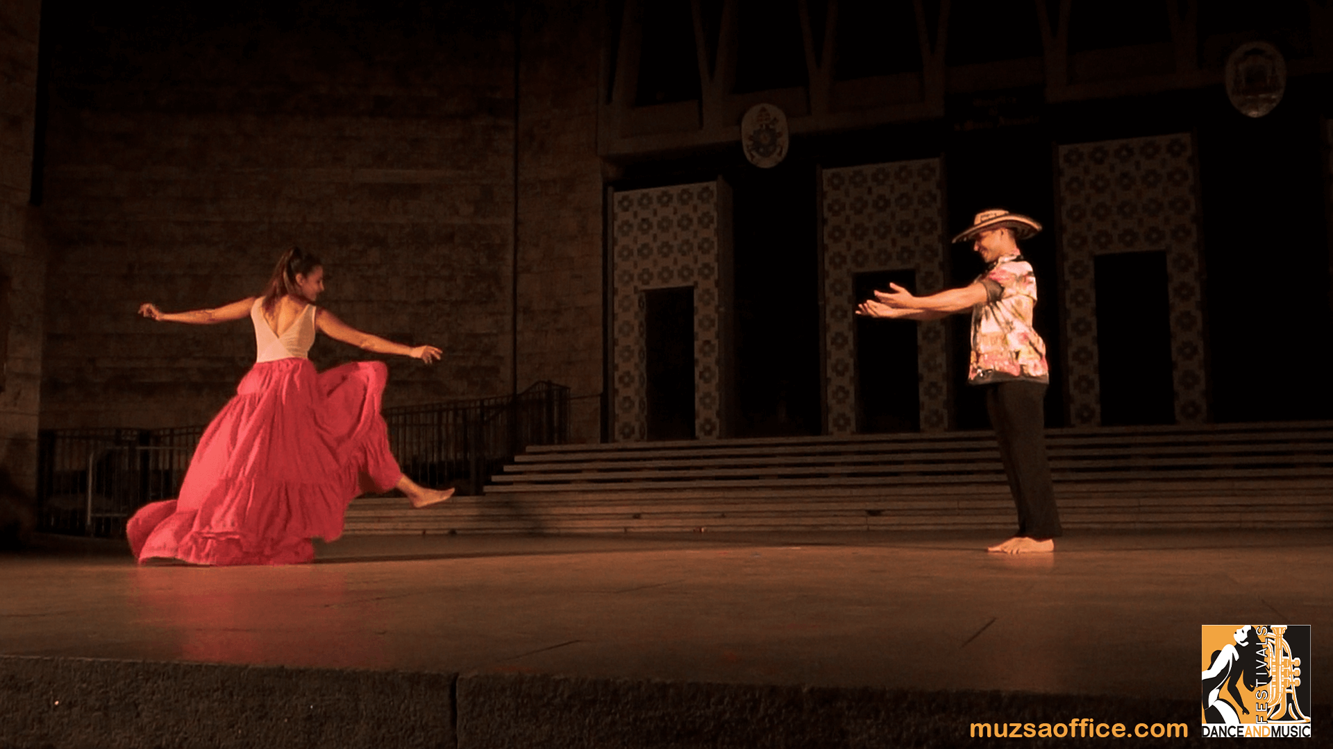 Performance in Montecatini, Italy.