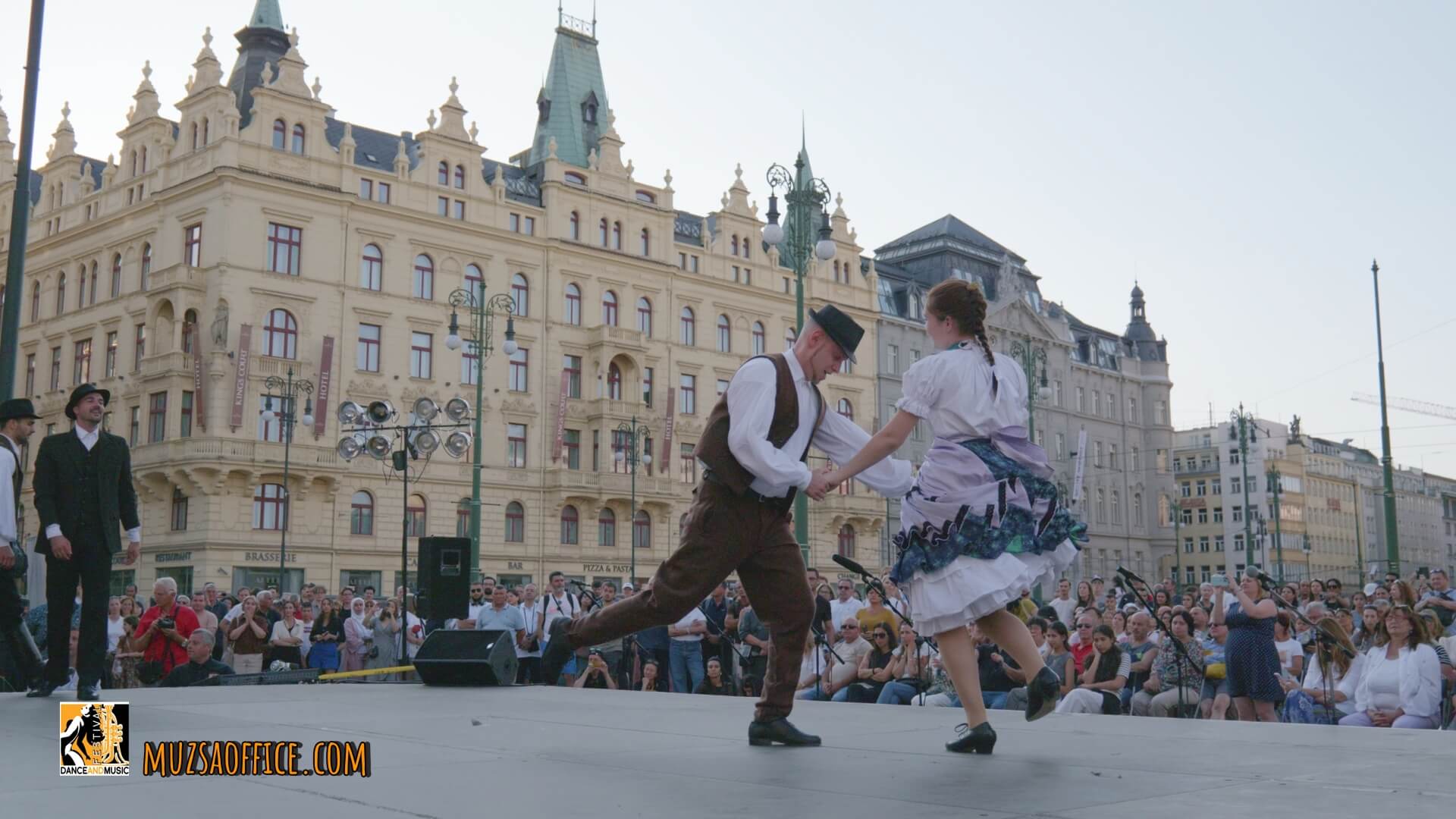 An art festival in Prague.
